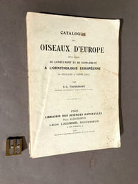 Catalogue des oiseaux d'Europe pour servir de complément et de supplément à l'ornithologie européenne de Degland et Gerbe (1867).