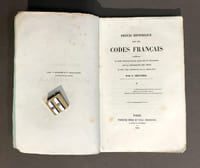Précis historique sur les codes français. Accompagné de notes bibliographiques françaises et étrangères sur la généralité des codes et suivi d'une dissertation sur la codification.