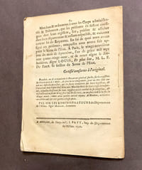 Loi N° 1350 Concernant la Police de Sûreté, la Justice criminelle & l'établissement des Jurés. Donnée à Paris, le 29 Septembre 1791.
