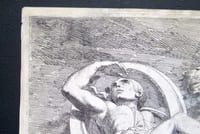 (Allégorie de l'Hiver) (Allegory of winter) (allegoria dell'inverno). Estampe originale à l'eau-forte.