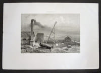 [Lithographie]. Commentry. Machine St Louis. 