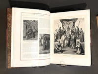 Les Saints Évangiles. Traduction par l'abbé Glaire... Illustrations d'après les Maîtres des XIV°, XV° & XVI° siècles.