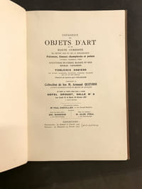 QUEYROY (collection). Catalogue des objets d'art et de haute curiosité du Moyen Âge et de la Renaissance... composant la collection de feu M. Armand Queyroi ancien conservateur du musée de Moulins...