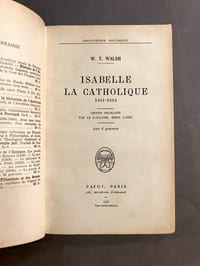 Isabelle la Catholique. 1451 - 1504. Édition française par le Lt-colonel Henri Carré.