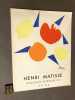 [Catalogue] - Musée National d'Art Moderne. Rétrospective Henri Matisse. 28 juillet - 18 novembre 1956.. 