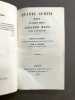 De Rebus Gestis. Alexandri Magni. Libri superstites. Edition classique publiée avec des arguments et des notes en français par G. Lesage.. QUINTE ...