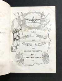 Guerre d'Orient. Les victoires et conquêtes des armées alliées.