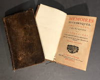 Mémoires historiques, politiques, critiques, et littéraires. Ouvrage imprimé sur le propre Manuscrit de l'Auteur.