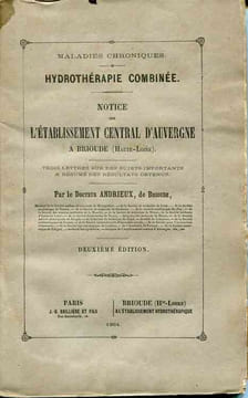 Notice sur l'Etablissement Central d'Auvergne à Brioude (Haute-Loire). Trois lettres sur des sujets importants et résumé des résultats obtenus. ...