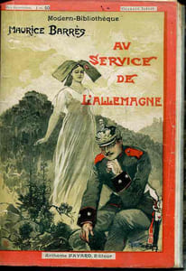 Au service de l'Allemagne. Illustrations d'après les aquarelles en noir et en couleurs de Georges Conrad