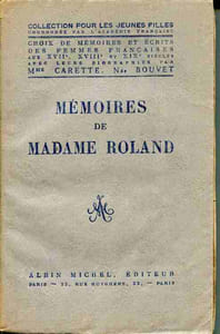Mémoires de Madame Roland