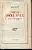 Derniers poèmes en vers et en prose. JACOB Max