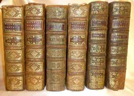 CONTINUATIO PRAELECTIONUM THEOLOGICARUM HONORATI TOURNELY ; SIVE TRACTATUS DE UNIVERSA THEOLOGIA MORALI - 6 volumes?. TOURNELY HONORATI, COLLET Petrus ...