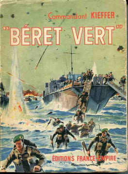 Béret vert. KIEFFER Capitaine de corvette