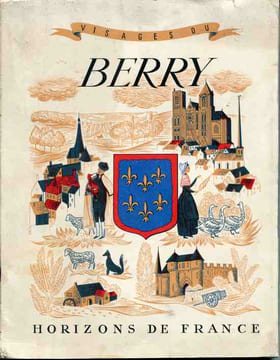 Visages du Berry. WIMBEE (Gaston), FAVIERE (Jean), GILLET (Henri), GAUCHERY (Robert)