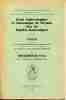 Etude embryologique et anatomique du thymus chez les equidés domestiques . THESE .. RUCKEBUSCH Yves