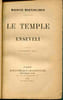 Le temple enseveli. Quatorzi&egrave;me mille. MAETERLINCK Maurice