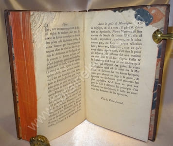 Les loisirs d'un ministre ou essais dans le goût de ceux de Montagne, composées en 1736.