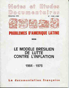 Le modèle brésilien de lutte contre l'inflation 1964-1973