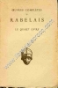 Le Quart Livre . Texte établi et présenté par Jean Plattard .. RABELAIS François