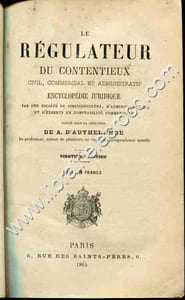 Le régulateur du contentieux civil, commercial et administratif 