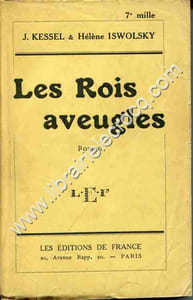 Les rois aveugles . Roman .