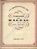 La prodigieuse vie d'Honoré de Balzac . Avec 28 bois gravés de L. Schulz et 24 héliogravures hors-texte .. BENJAMIN René