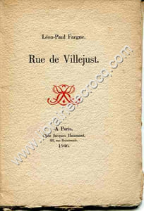Rue de Villejust.