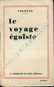 Le voyage égoïste suivi de quatre saisons .