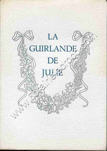 La guirlande de Julie offerte à Mademoiselle de Rambouillet Julie-Lucine d'Angennes