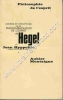 Genèse et structure de la phénoménologie de l'esprit de Hegel .. HYPPOLITE Jean