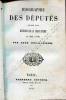 Biographie des Députés précédée d'une Histoire de la Législature de 1842 à1846 par deux journalistes .. ANONYME 