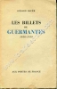 Les billets de Guermantes 1936-1939 . Avec un commentaire de Léon-Paul Fargue . Volume 2 seul .. BAUER Gérard