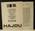 EXPOSITION HAJDU. Catalogue d’une exposition Hajdu au Centre culturel communal de Bagneux du 28 avril au 9 mai 1967.. HAJDU