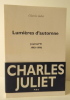 LUMIERES D’AUTOMNE. Journal VI. 1993 - 1996 . JULIET (Charles).  