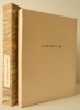 LE MIRLITON DU CIEL. Recueil de poèmes illustrés de neuf lithographies par Albert Bitran.. [BITRAN (Albert)] MEMMI (Albert)