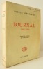 JOURNAL 1953-1956.. GOMBROWICZ (Witold)
