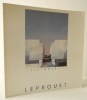 THIERRY LEPROUST. Lieux immobiles. Catalogue de l’exposition Lieux immobiles, peintures 1982-1983 présentée par la Galerie Odermatt en 1983. . ...