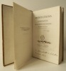 MEDITATIONS POETIQUES. Seconde édition revue et augmentée.. LAMARTINE (Alphonse de) 