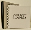 Samuel BECKETT. LESSNESS.  Kickshaws.. BECKETT (Samuel)