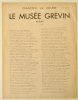 LE MUSEE GREVIN.. [ARAGON] FRANCOIS LA COLERE