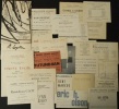 Galerie Colette Allendy. 23 cartons d’invitation à des expositions entre 1952 et 1960 à la galerie Colette Allendy . [BEAUX-ARTS]  Galerie Colette ...