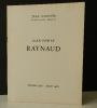 JEAN-PIERRE RAYNAUD. Décembre 65-Janvier 66. Catalogue de la première exposition personnelle de Jean-Pierre Raynaud présentée en Décembre 65 et ...