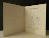 PAT ANDREA. Catalogue exposition Paris, FIAC, one-man show, Elisabeth Franck gallery, 1985. Orné d'un dessin original signé et daté.. [BEAUX-ARTS] ...