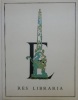 RES LIBRARIA. Trent' anni di Edizioni dell'Elefante. Catalogue de l'exposition consacrée en septembre-octobre 1994 à la célèbre maison d'édition ...