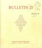 Bulletin 21/(1984): Jagd, Kunst, Medizin, Pharmazie, Photographie, Handzeichnungen, Kinderbücher, Landeskunde, Reisen, Sport, Bier etc.. MEUSCHEL, ...