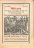 Catalogue 469/1919: Militaria.. KARL W. HIERSEMANN - LEIPZIG.