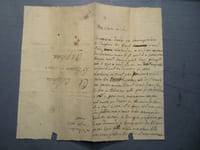 Correspondance privée adressée à la Marquise de Mons et à son mari; habitants le village LES PLANS, canton de Saint- Martin-de-Valgalgues (proche de Mons et d'ALES)dans le Gard