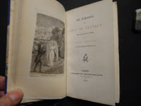 Le paradis des gens de lettres suivant ce qui a été vu et entendu par Charles Asselineau l'an du Seigneur MDCCCLXI.
Paris Librairie Poulet-Malassis. 1862.