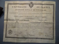 Certificat d'aptitude à la Consécration au Ministère Evangélique. TOULOUSE, Faculté protestante de Montauban.